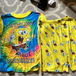 SpongeBob sleep short and top